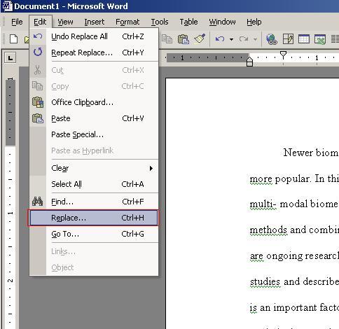 Save Time By Filling the Pages Quicker in Word - 1